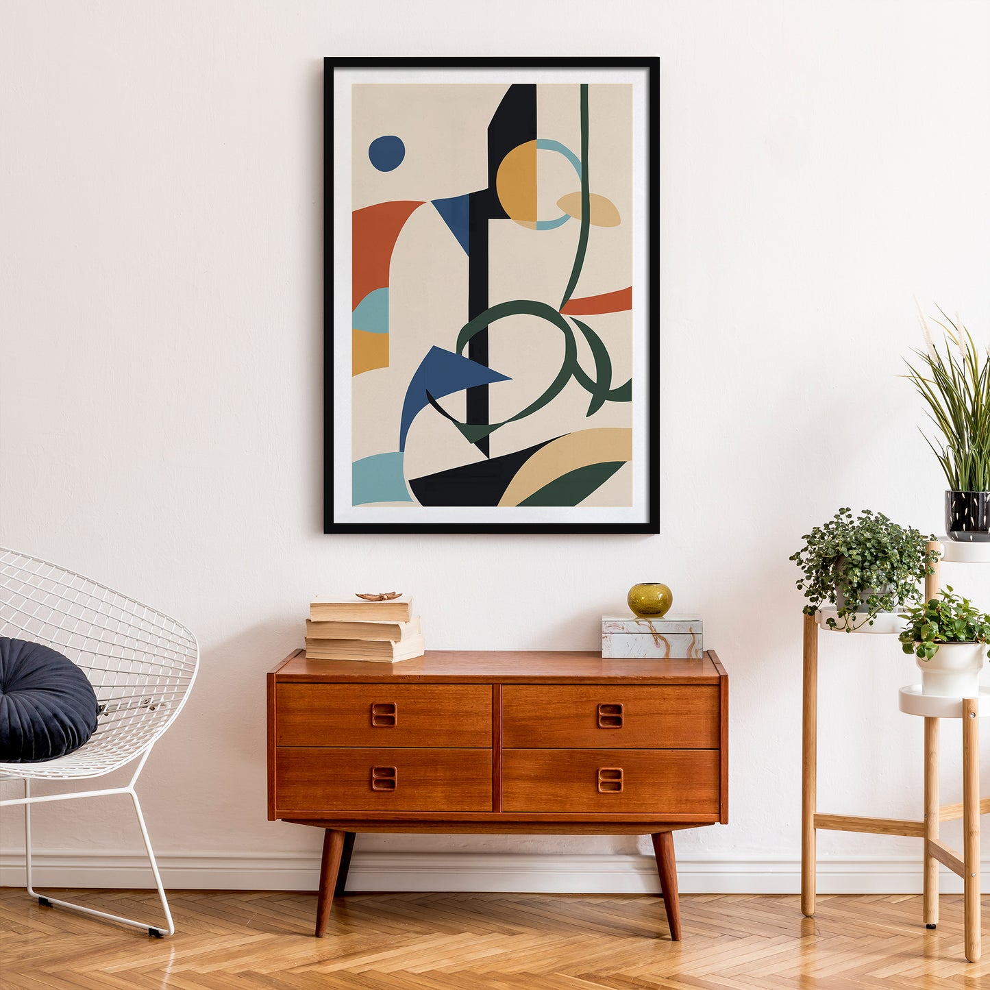 Modern Scandinavian Art Print