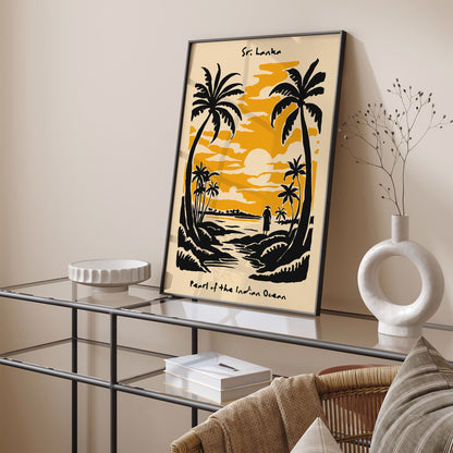 Sri Lanka Travel Poster 2026