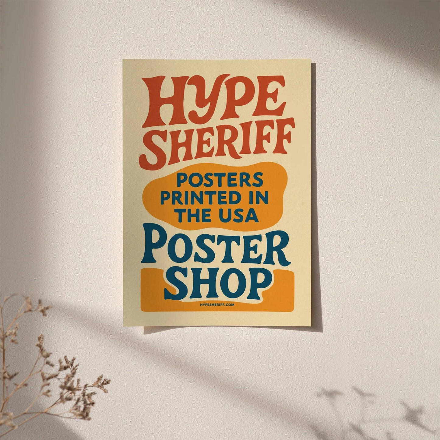 Retro Poster Store Poster Print