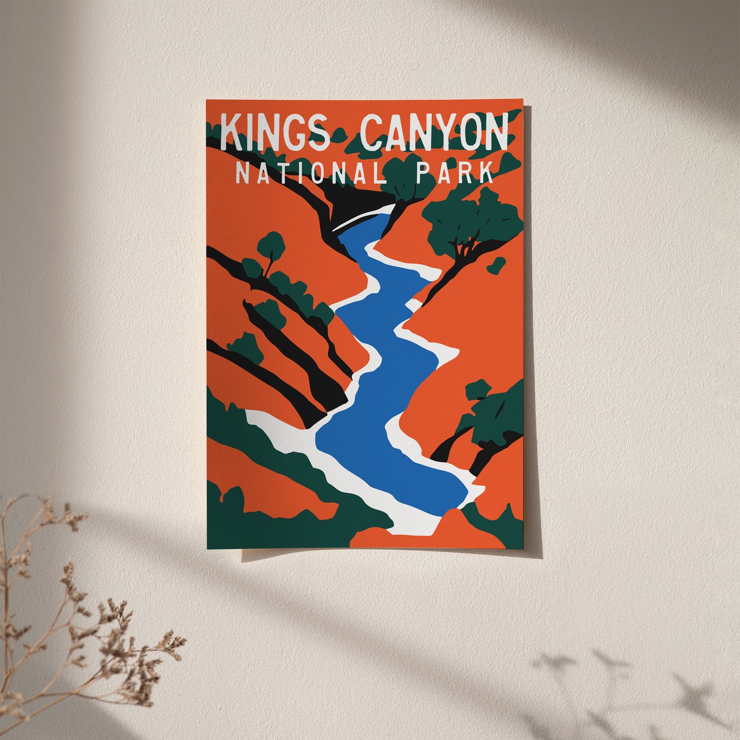 Kings Canyon National Park Poster