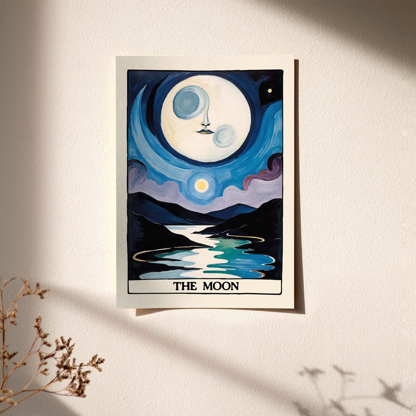 Dreamlike Moon Wall Art Print