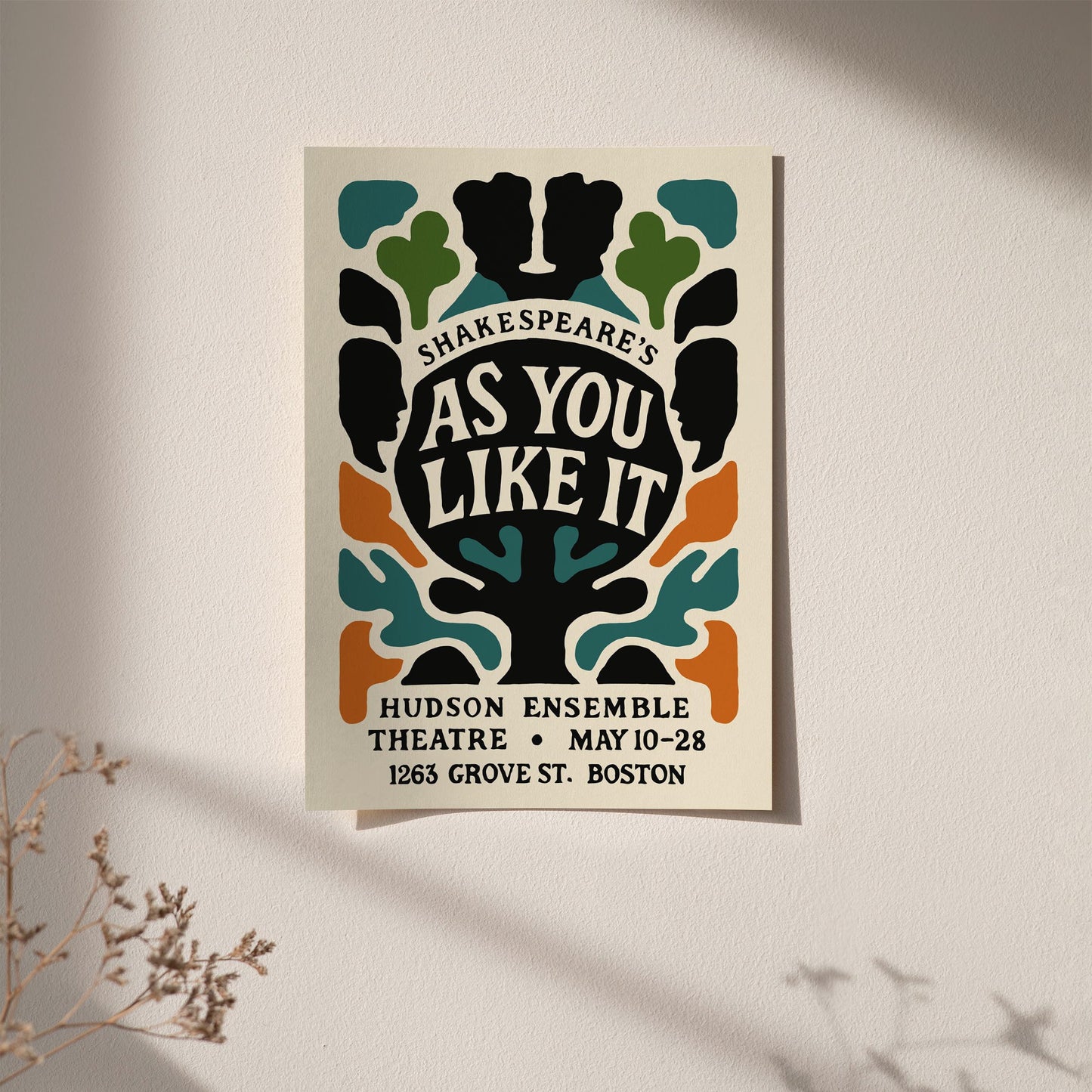 Classic Theatre Wall Art Print