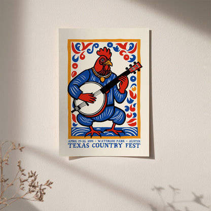 Texas Country Fest Poster