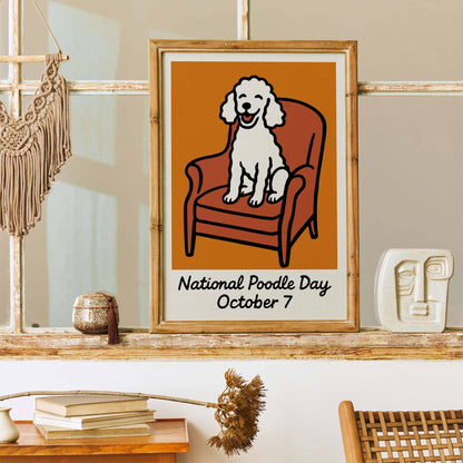 Poodle Day Celebration Poster