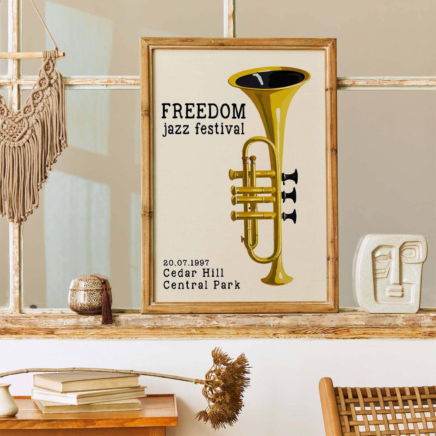 Vintage Jazz Night Poster 1997