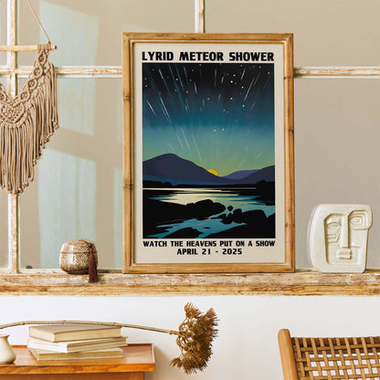 Lyrid Meteor Shower Poster