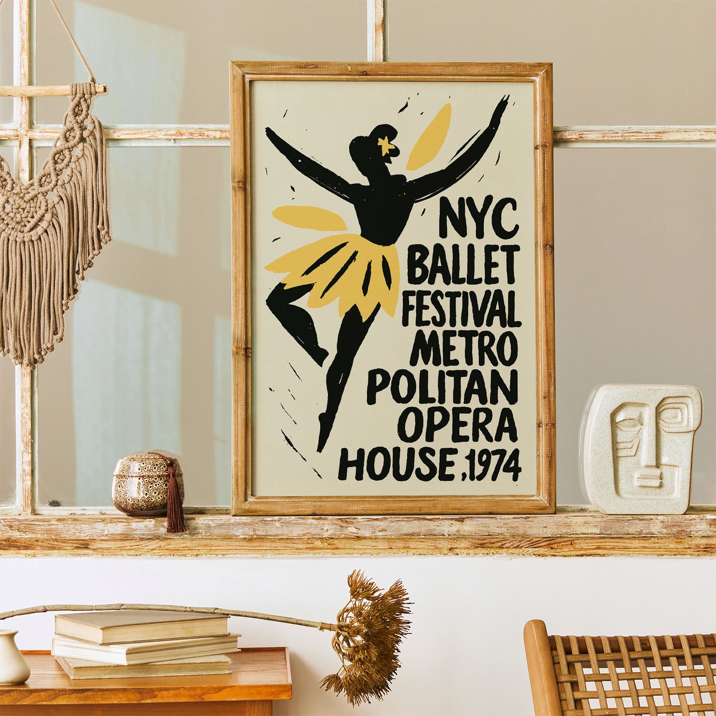 NYC Ballet Festival 1974 Poster