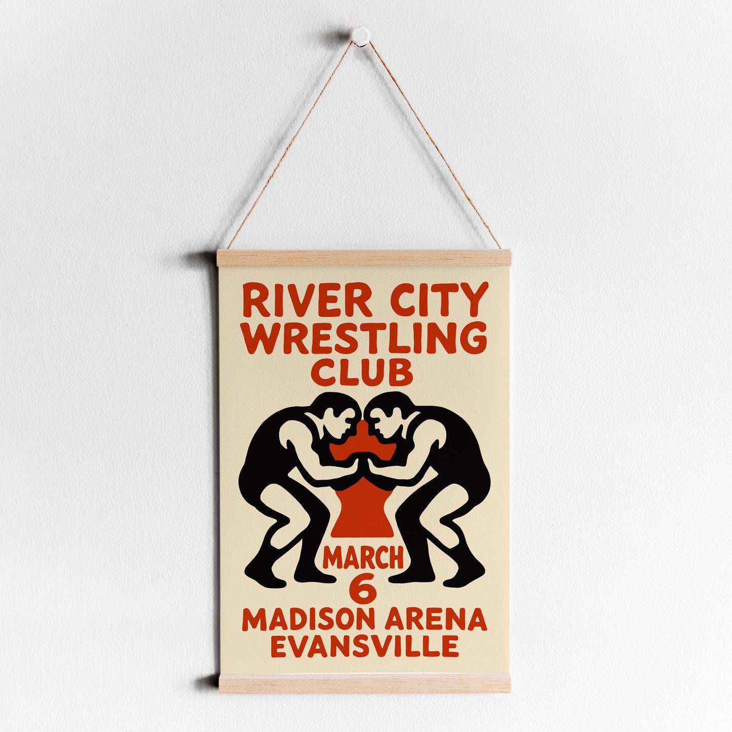 River City Wrestling Poster