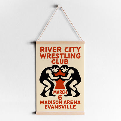 River City Wrestling Poster