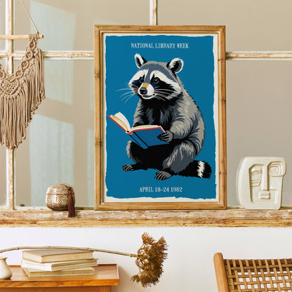 National Library Week 1982 Poster