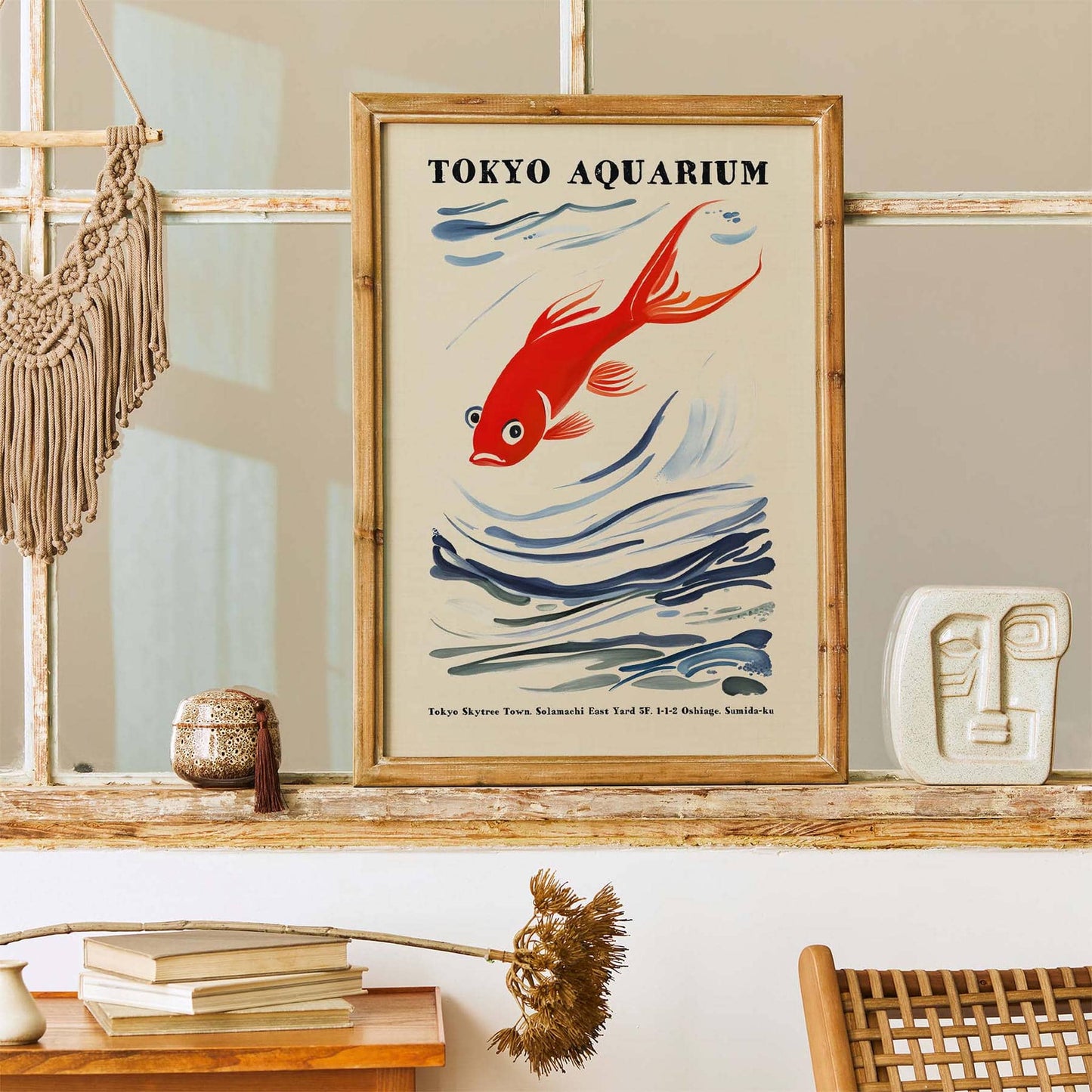 Tokyo Aquarium Exhibit Poster Print