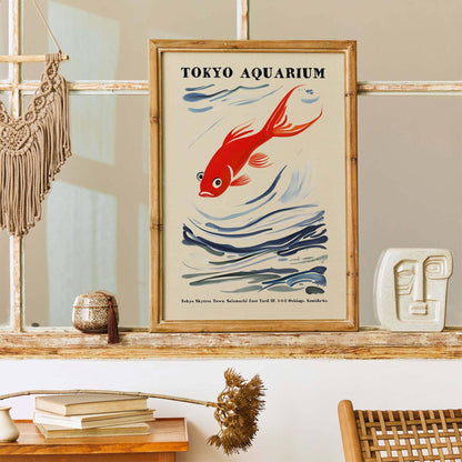 Tokyo Aquarium Exhibit Poster Print