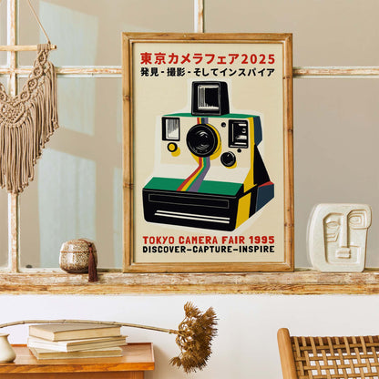Vintage Tokyo Camera Poster