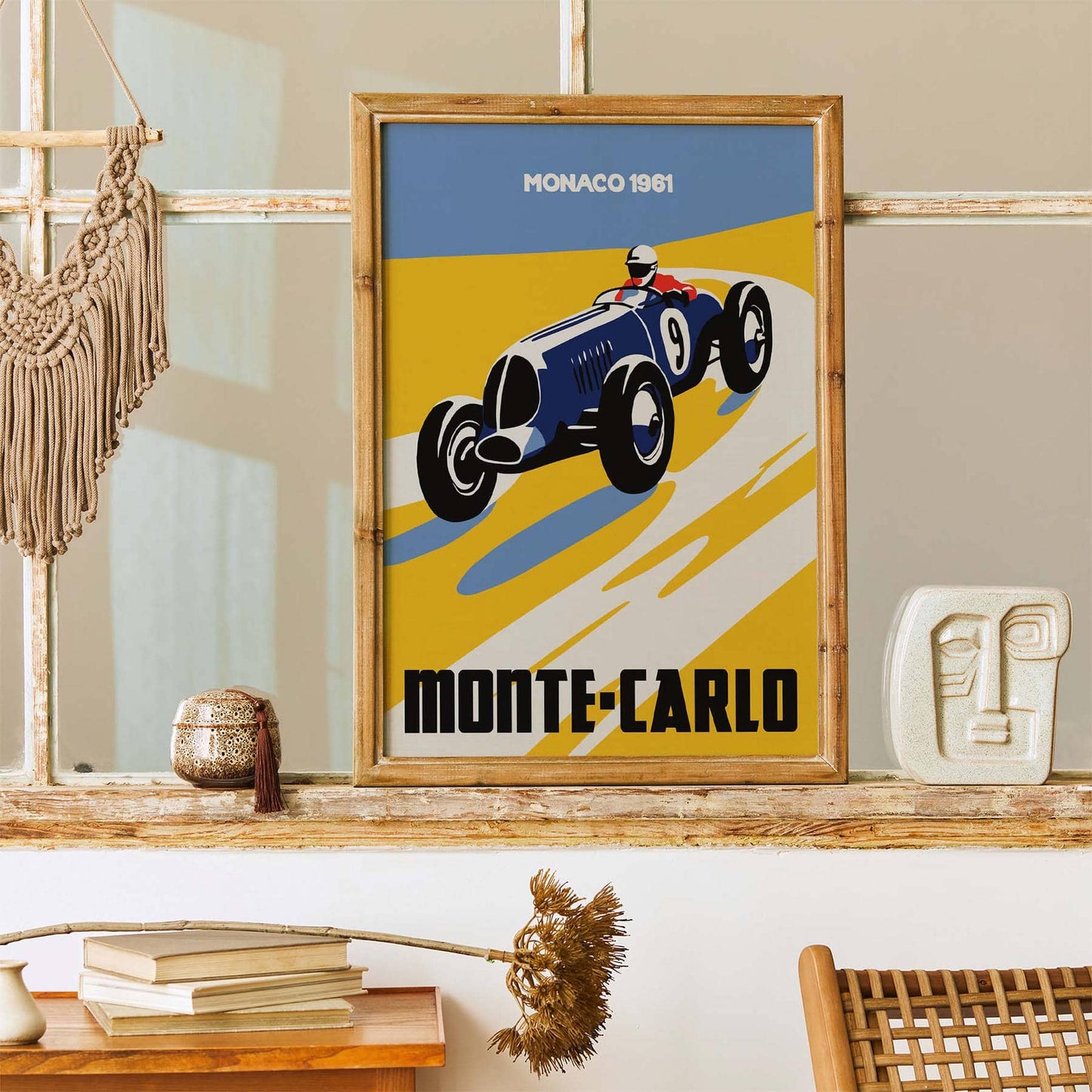 Monte-Carlo Racing Poster Print