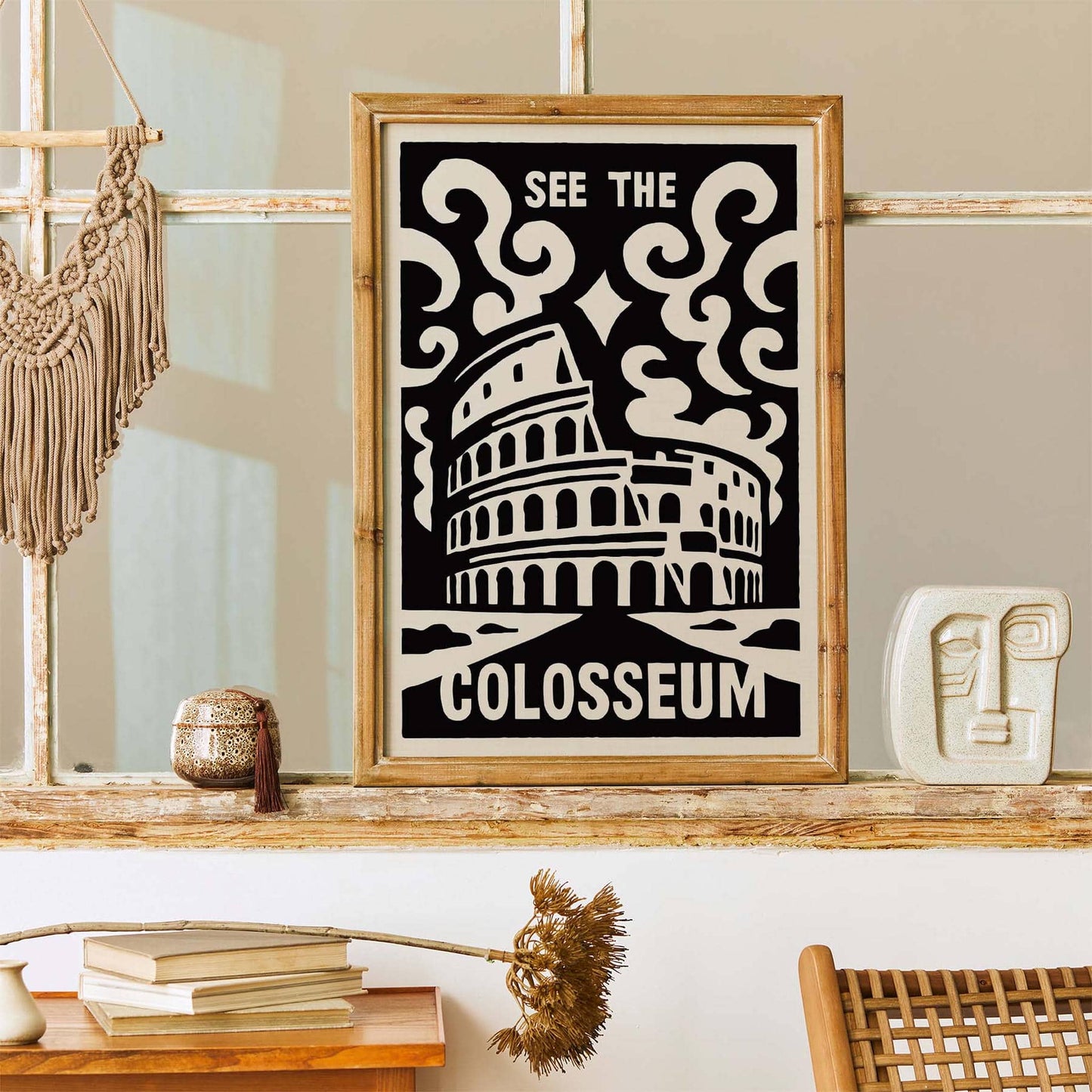 Colosseum Travel Poster