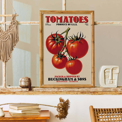 1928 Tomato Crate Art