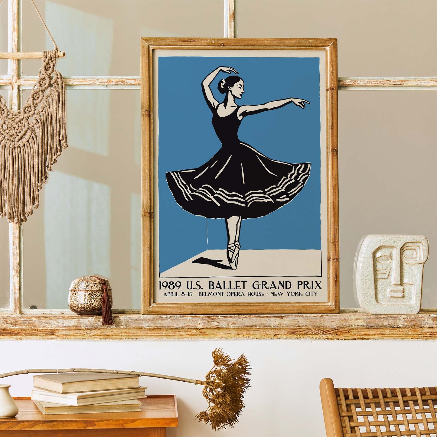 Ballet Grand Prix 1990 Dance Poster