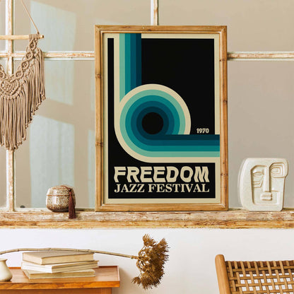 Freedom Jazz Festival 1970 Poster