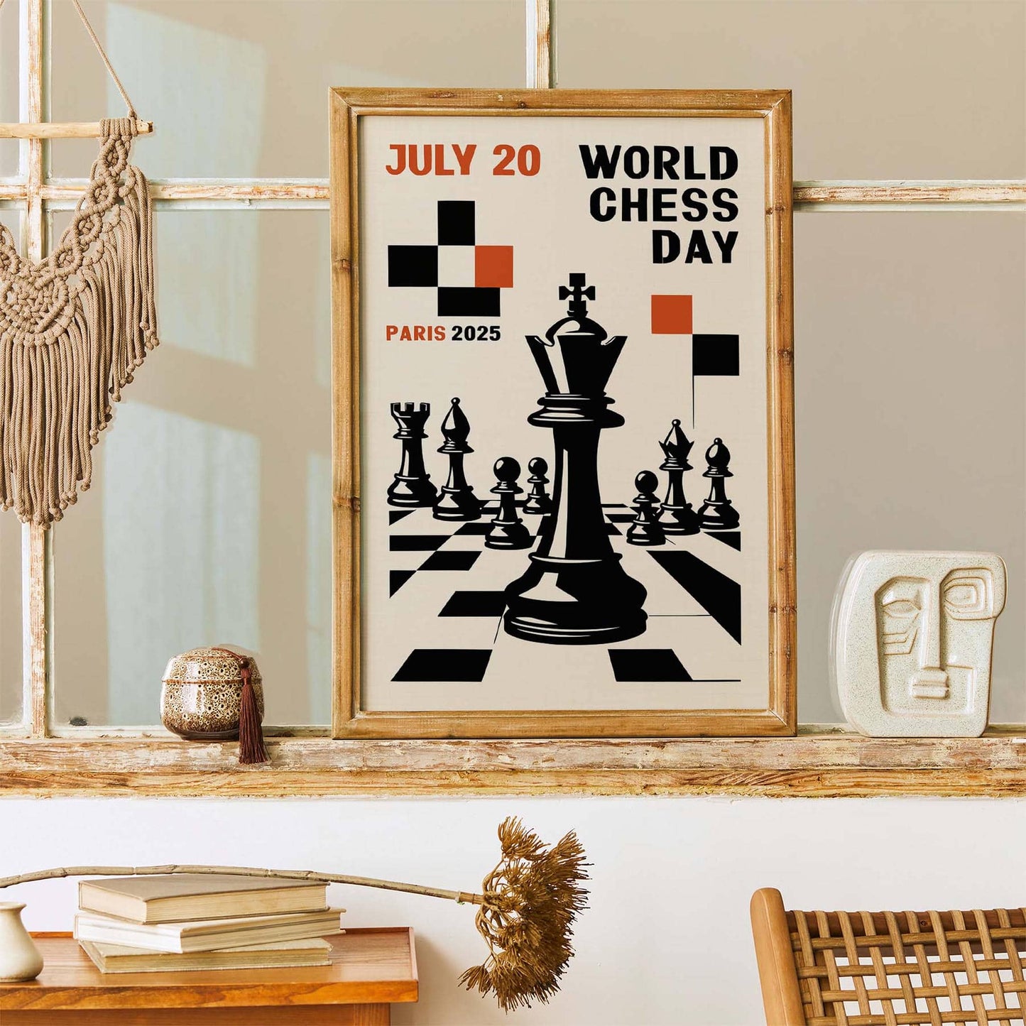 World Chess Day Poster Print
