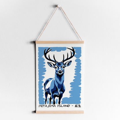 Miyajima Deer Poster Print