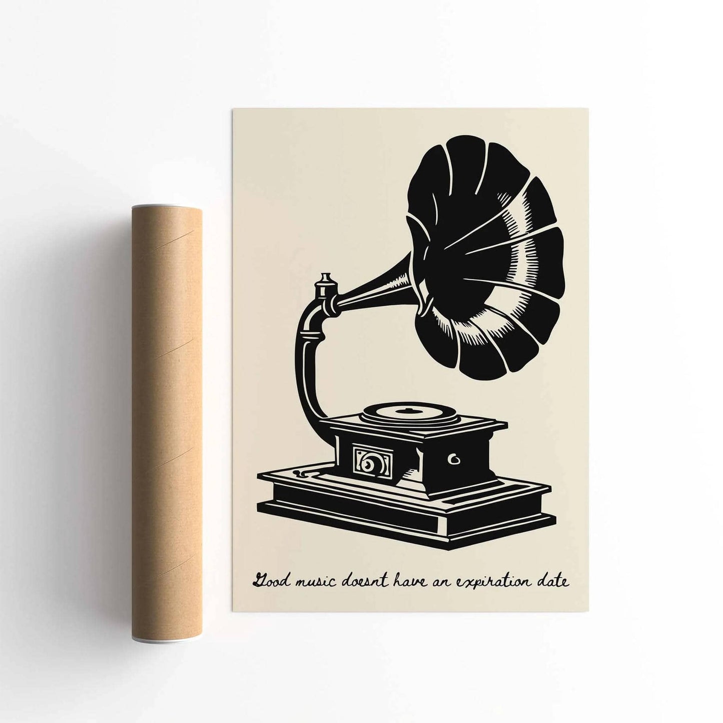 Vintage Gramophone – Wall Art Print