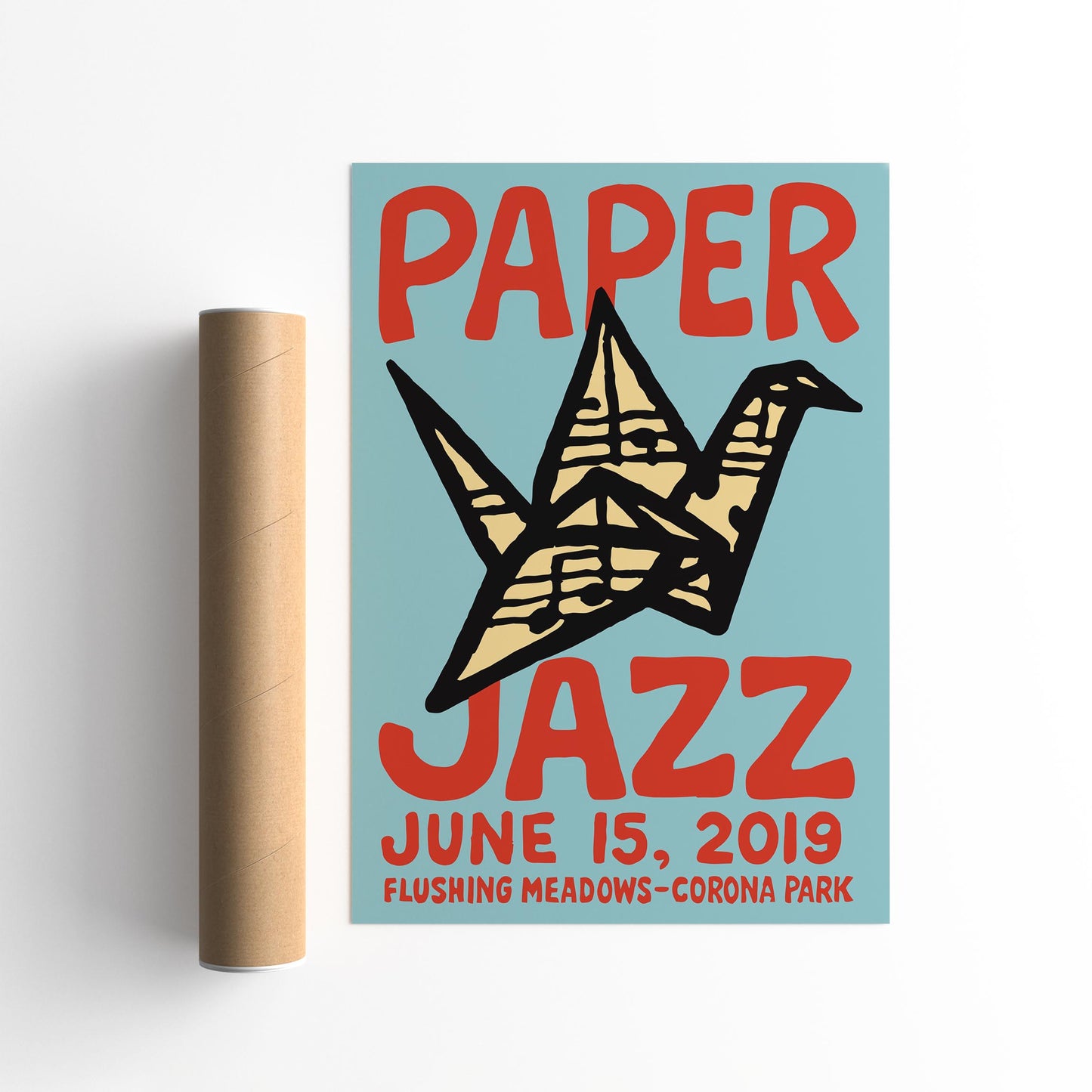 Paper Jazz Festival Poster Print