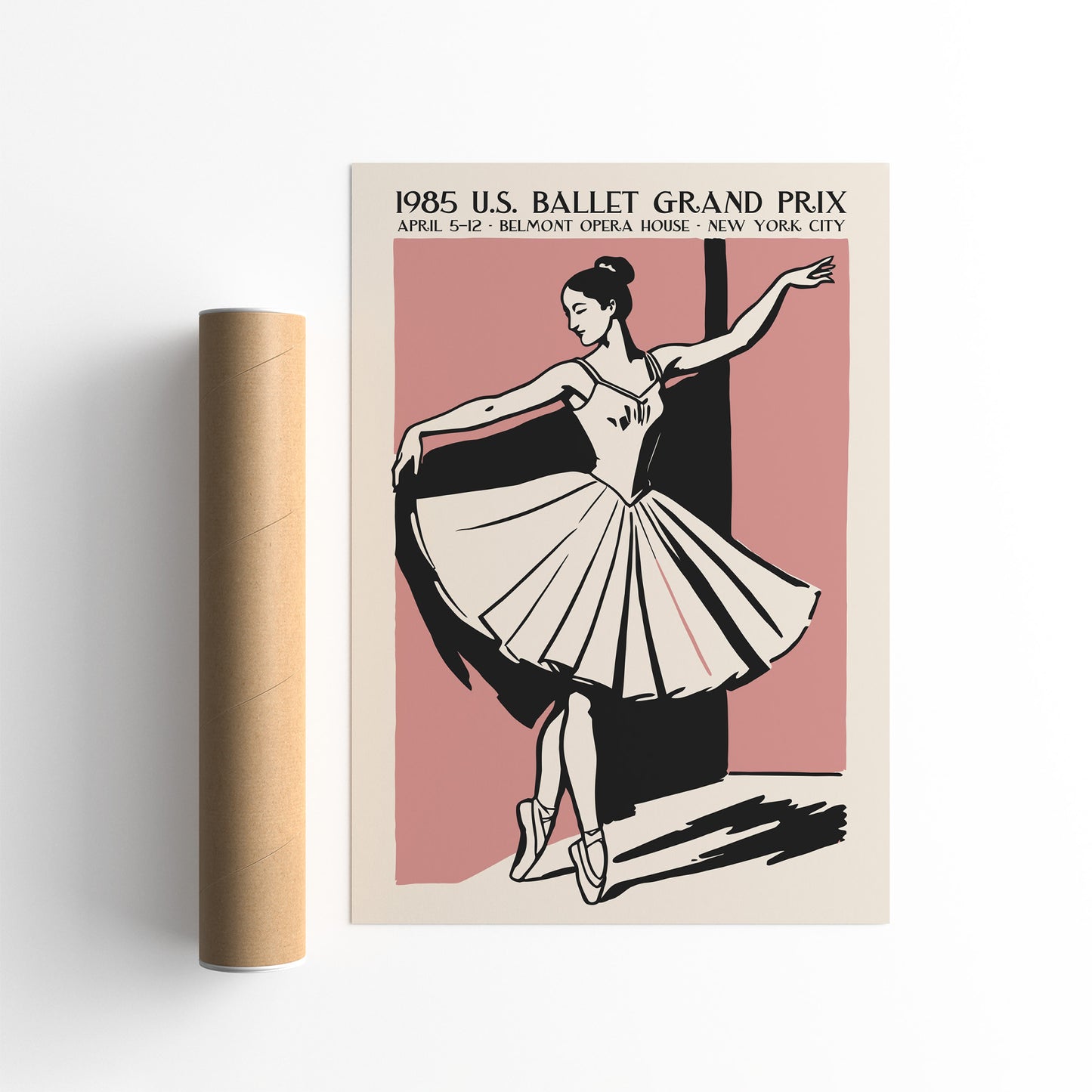 U.S. Ballet Grand Prix 1985 Poster