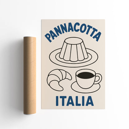 Panna Cotta Print Poster