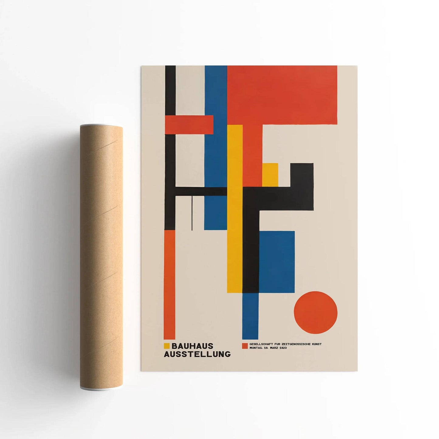 1923 Bauhaus Exhibition Poster