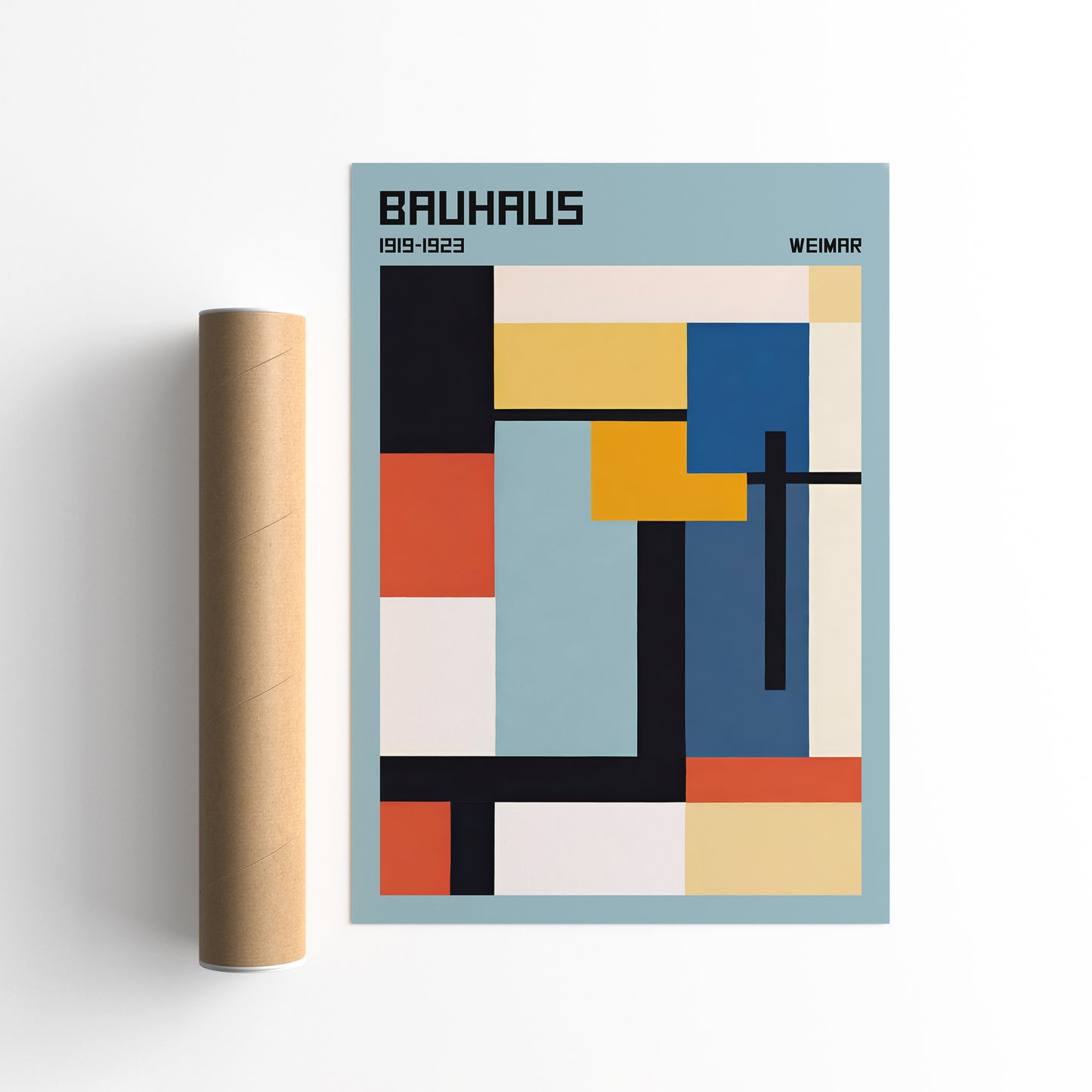 Urban Minimalism Bauhaus Poster