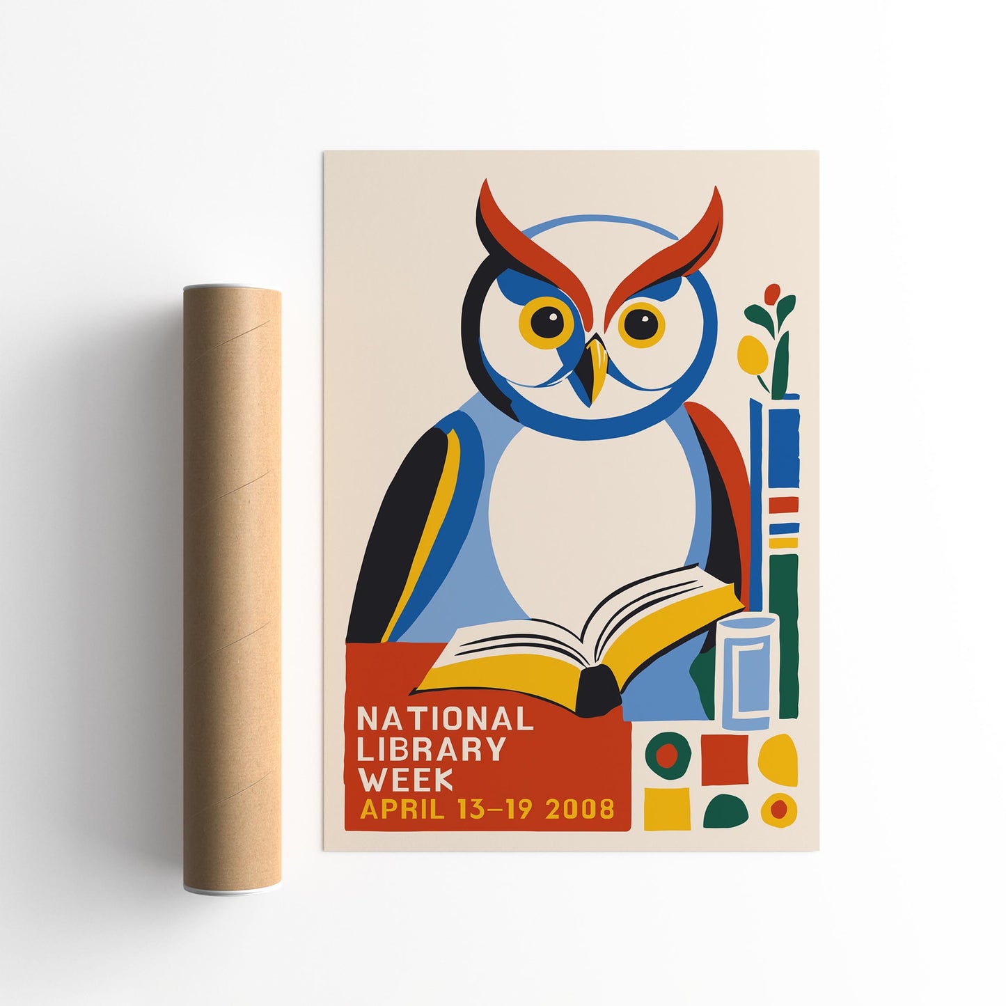 Library Week Wall Art Print