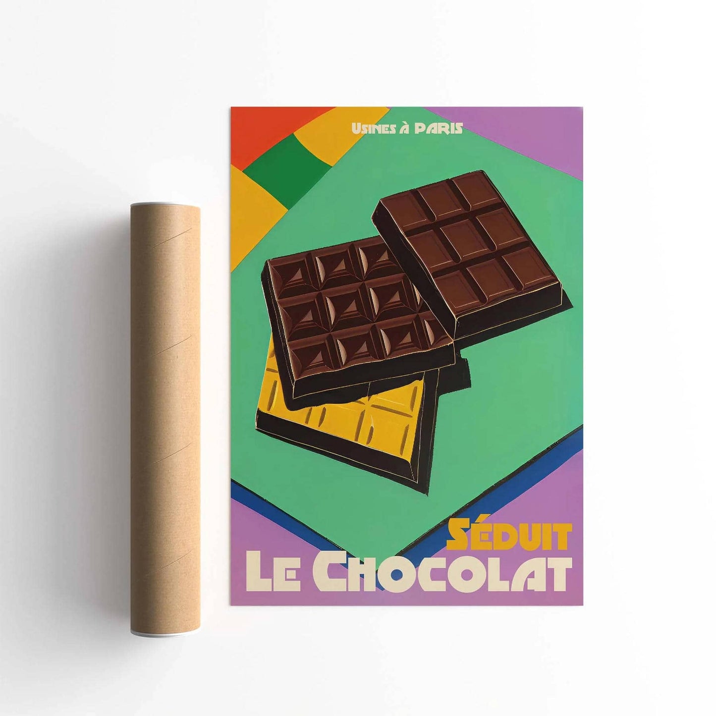Le Chocolat Paris Poster Print