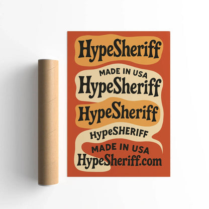 HypeSheriff Made in USA Poster Print