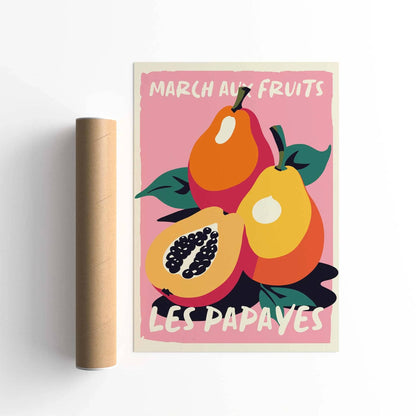 Les Papayes Poster Print