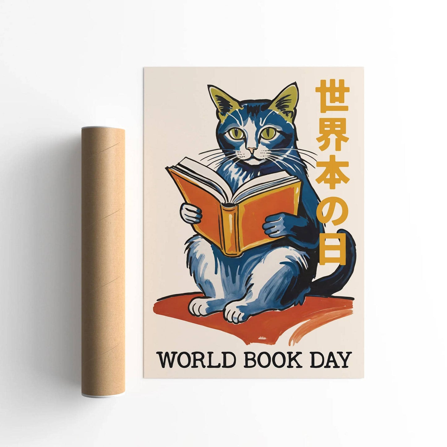 World Book Day Japanese Poster