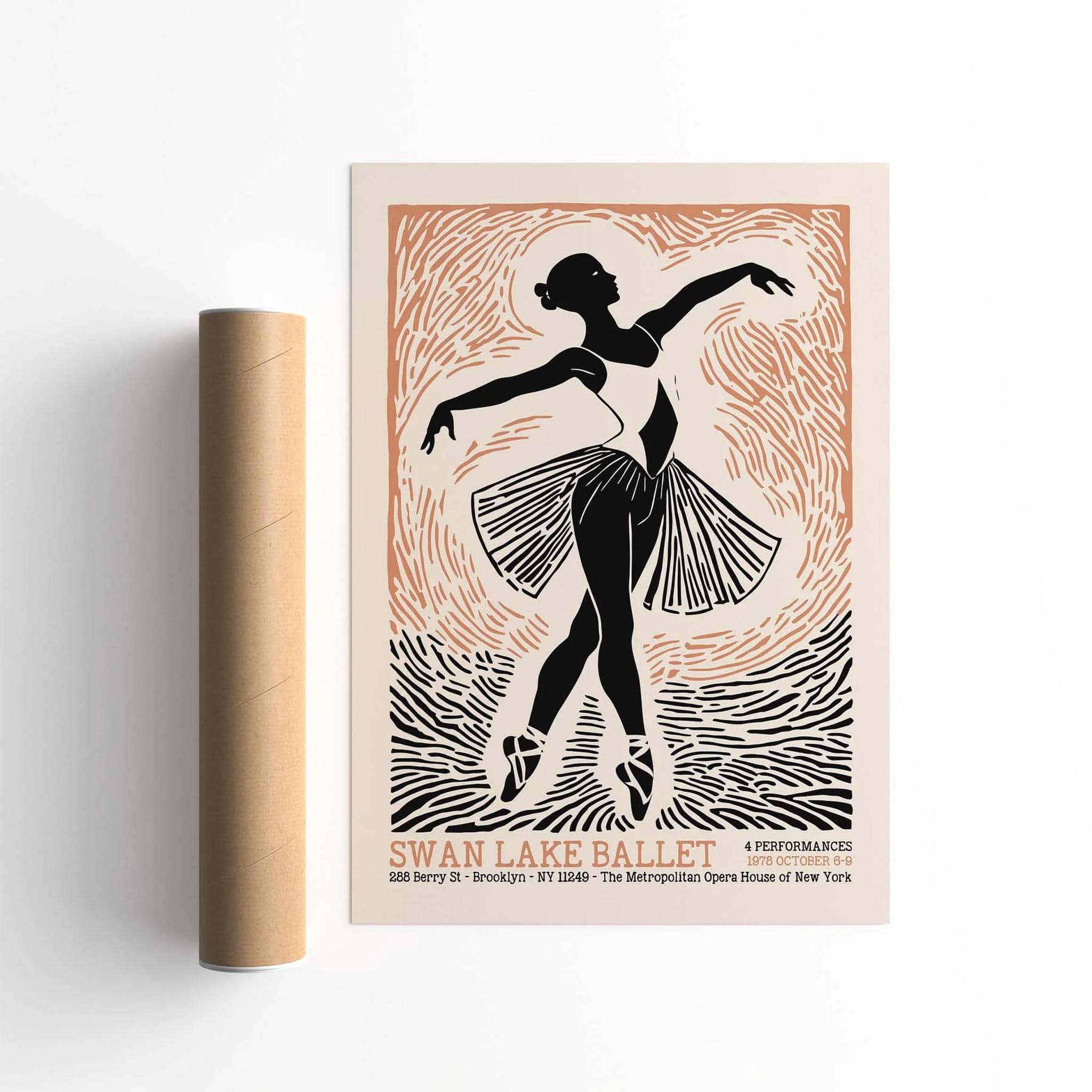 Swan Lake Ballet Poster Print – HypeSheriff