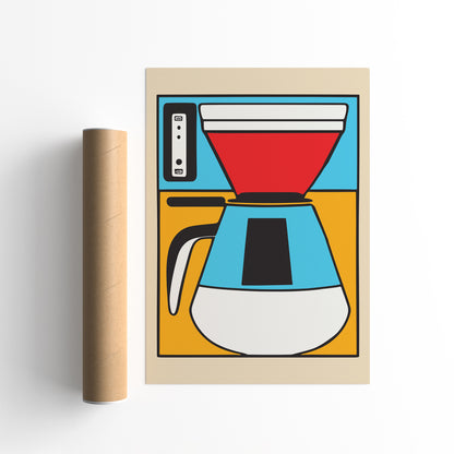 Pop-Art Coffee Poster