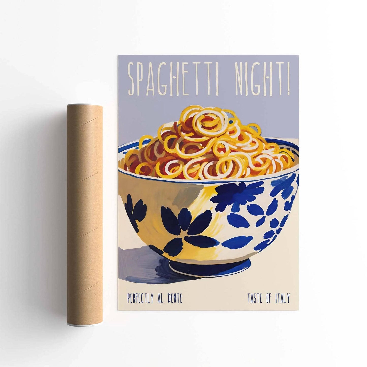 Spaghetti Night Poster Print