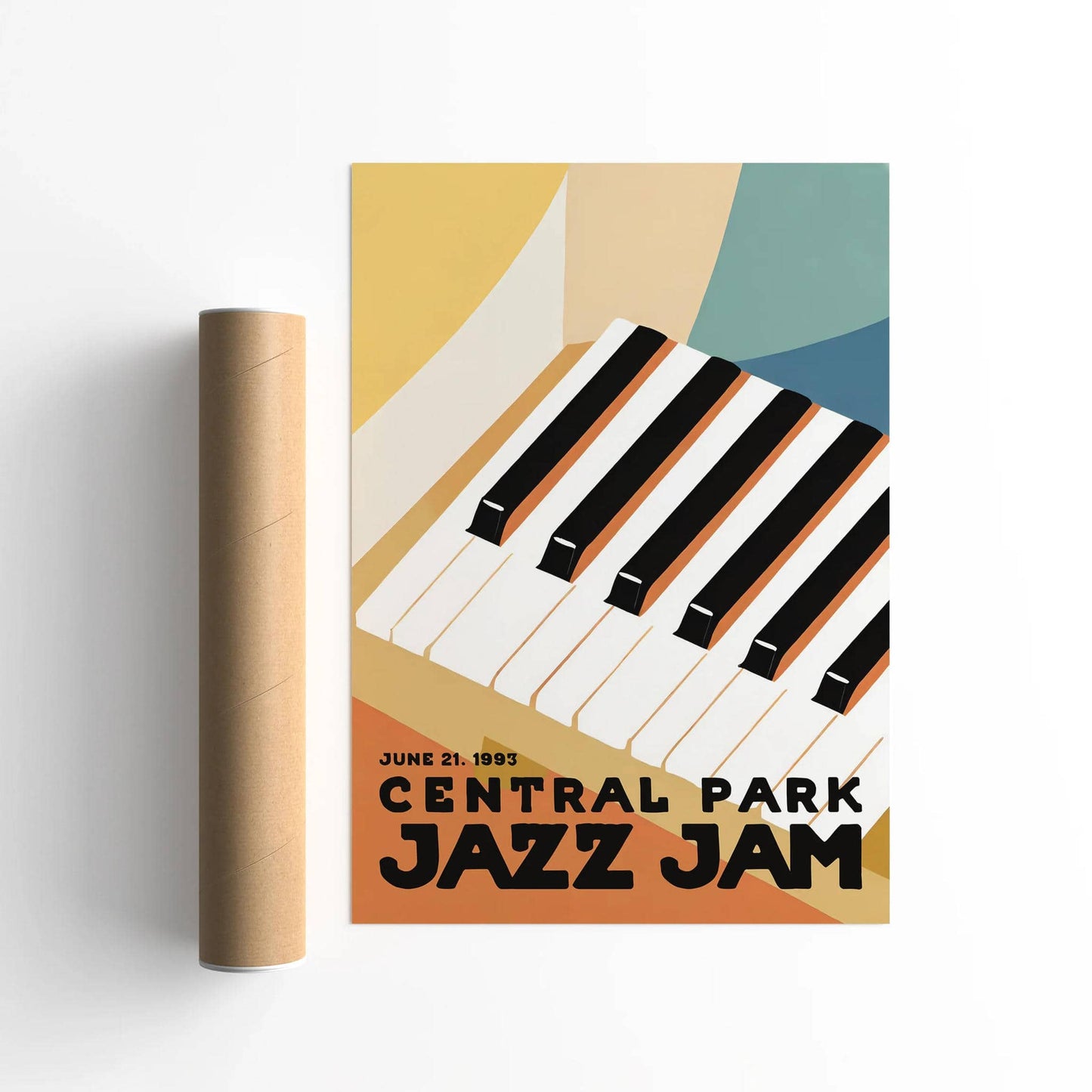 Central Park 1993 Jazz Festival Poster