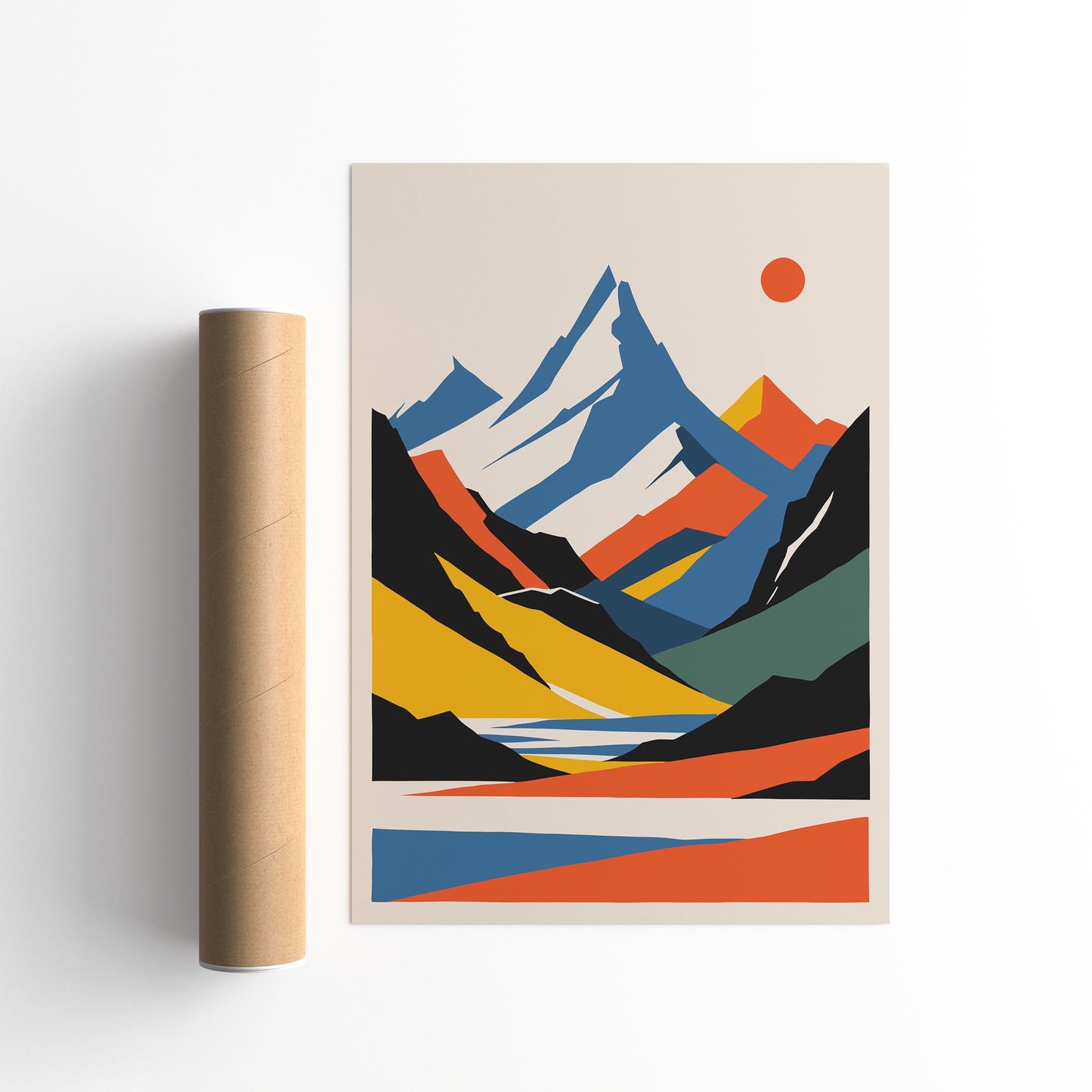 Abstract Landscape Art Print