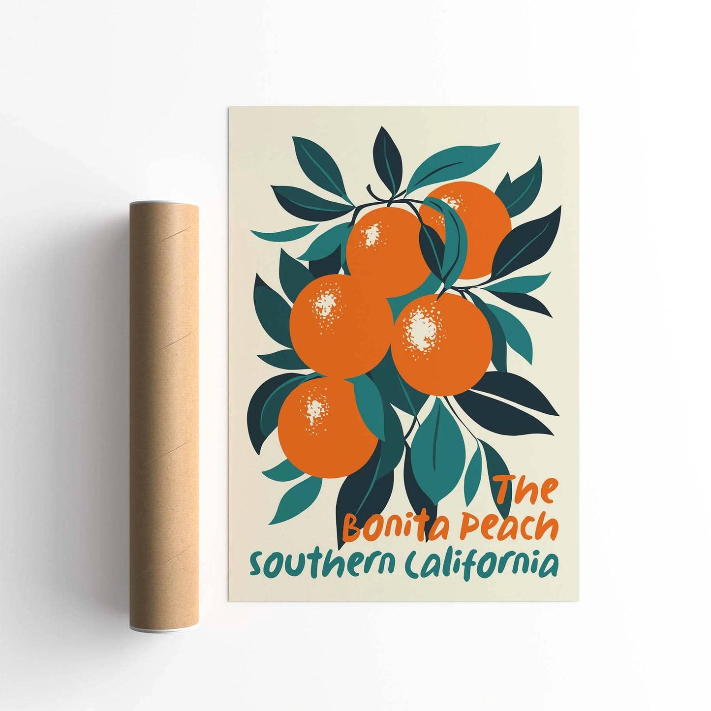 California Peach Wall Art