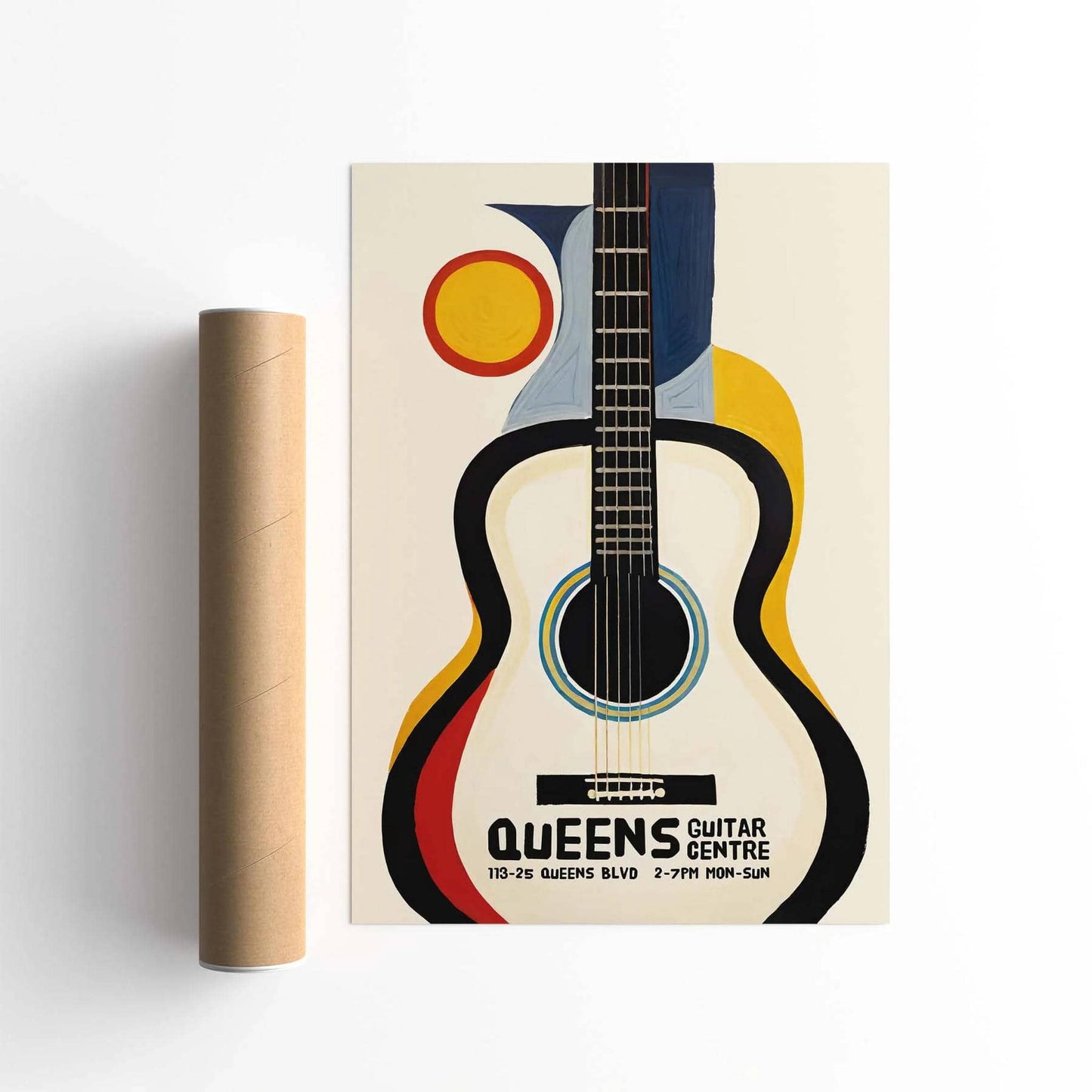 Queens Guitar Centre Wall Art