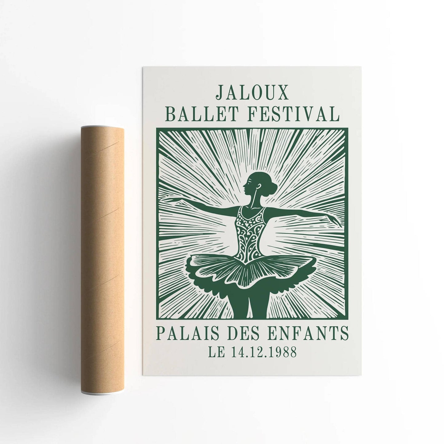 Jaloux Ballet Festival 1988 Art Print
