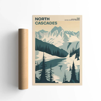 North Cascades National Park Poster