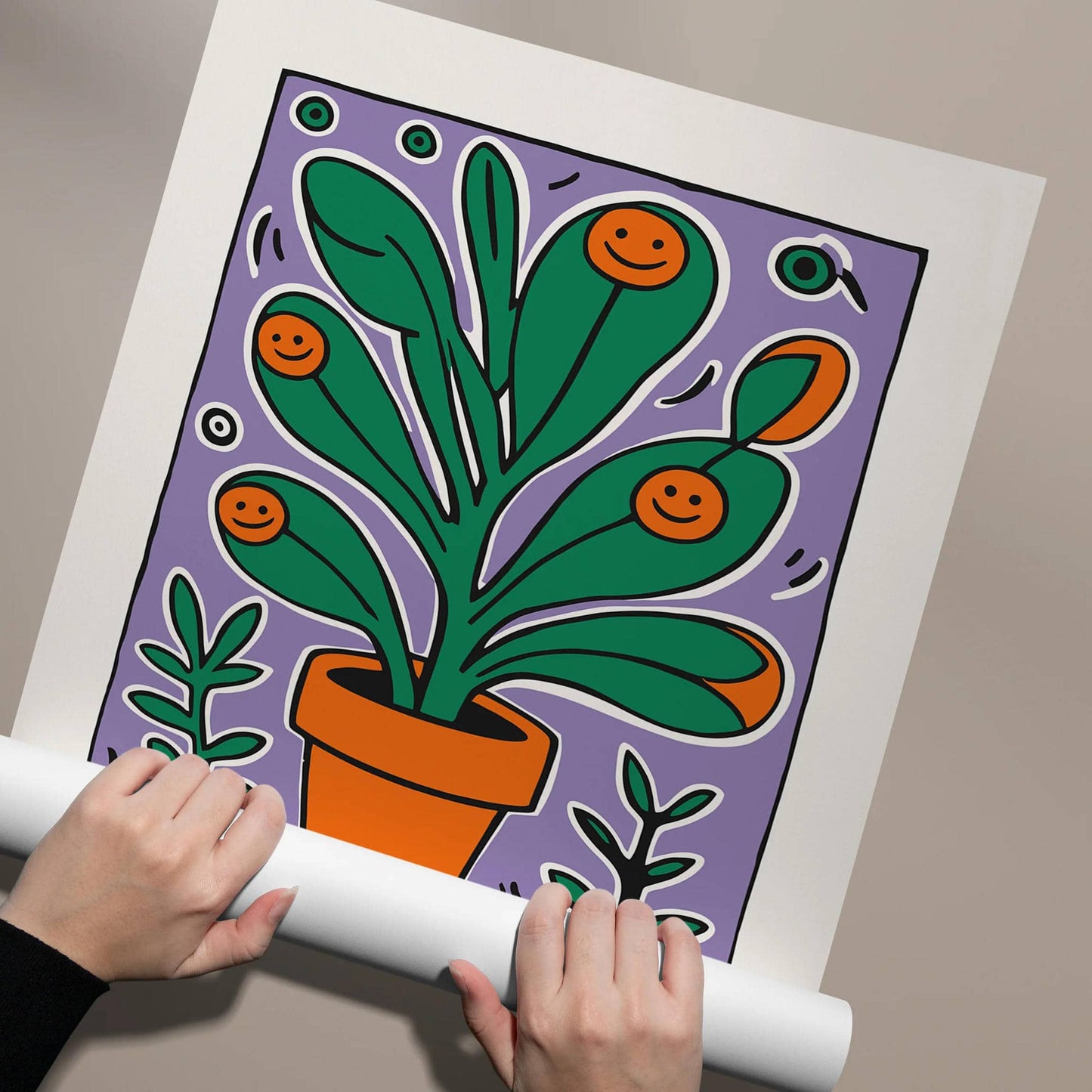 Good Things Take Time - Plant Motivation Art