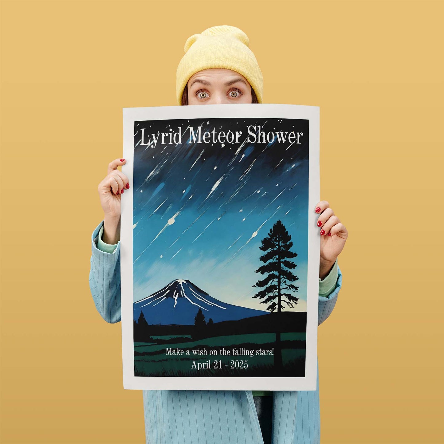 Lyrid Meteor Shower Print