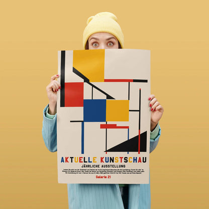 Galerie 21 German Bauhaus Poster