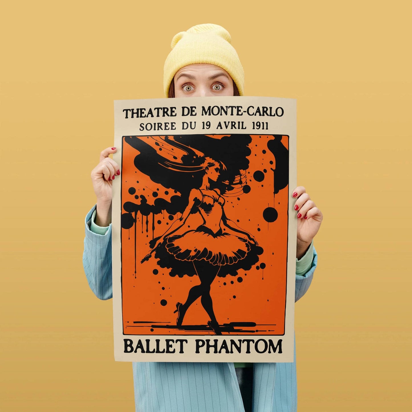 Ballet Phantom Vintage Poster Print