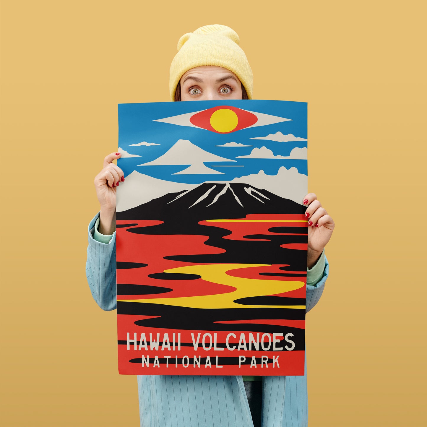 Hawaii Volcanoes National Park Poster