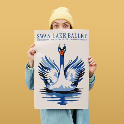 Swan Lake Ballet Poster